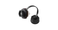 Индустриальные модули-вставки NIKOMAX, кат. 6, RJ45/8P8C, 110/KRONE, T568A/B, UTP, черный 