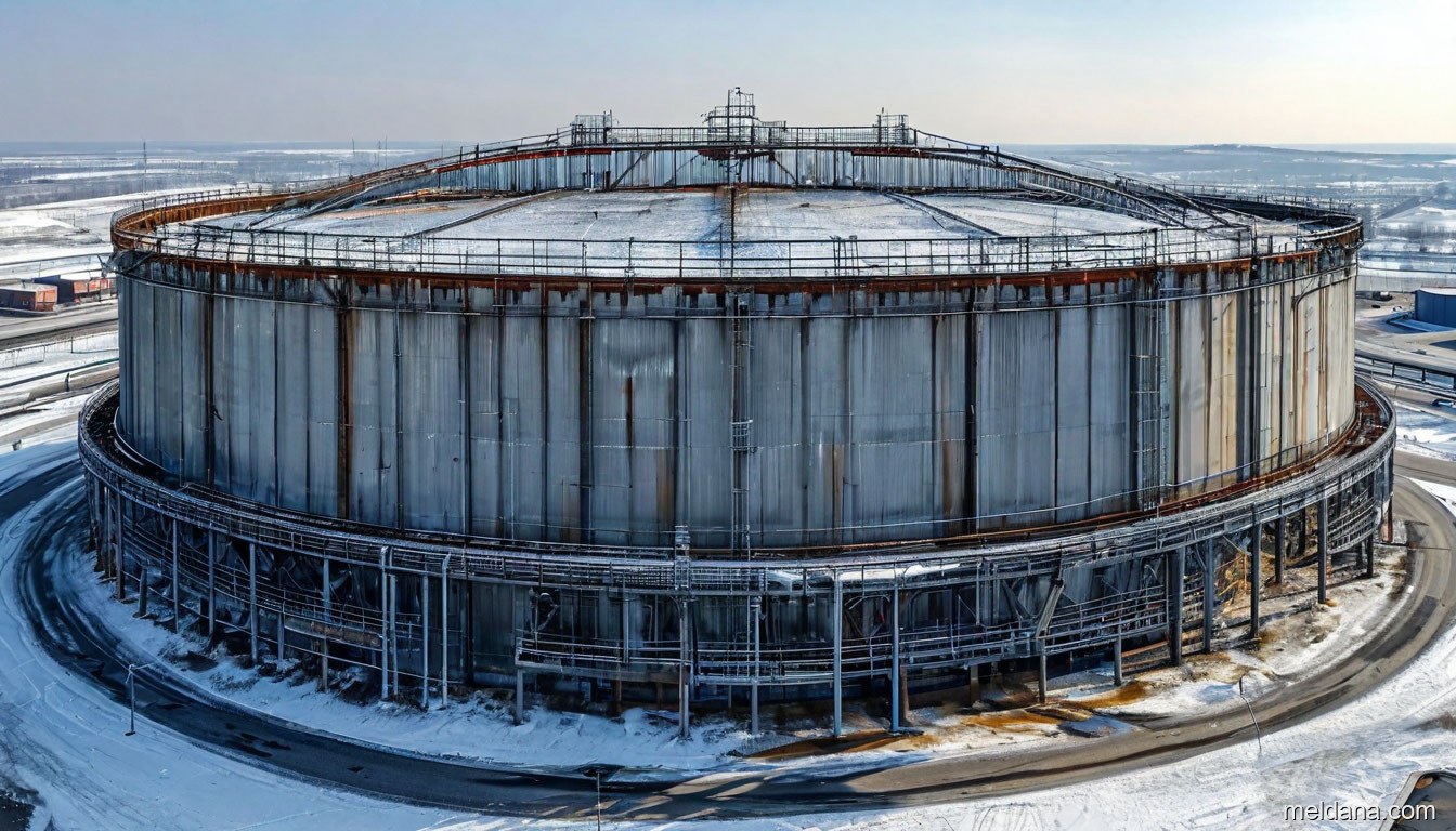 Антидроновая защита резервуара РВС-50000 Петрозаводске — ЗОК ЗАСЛОН по СП 542