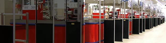 Монтаж системы защиты от краж для магазина