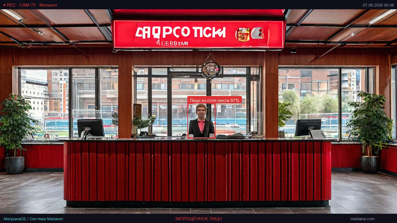 Детекция запрещённых лиц на стадионе в Петрозаводске — от 4 200 ₽/стадион/мес