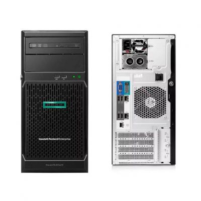 Сервер HPE ProLiant ML30 Gen10 1xE-2124 1x8Gb S100i 1G 2P 1x350W 3-1-1 PS Entry Server (P06781-425) 